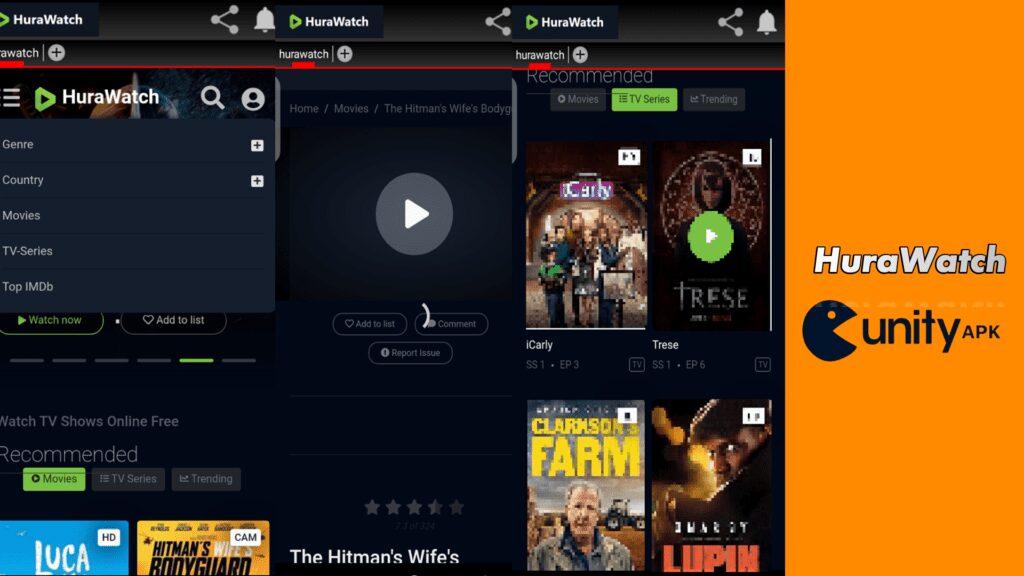 The Hura Watch app is designed to allow users to stream movies and series from anywhere.