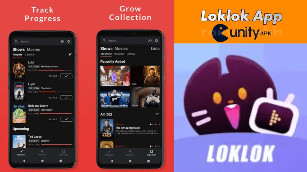 Loklok App offers access to a library of movies and TV shows from around the world. Whether you're looking for a classic from the US or a hidden gem from Eastern Europe, you'll find something to watch here on your mobile.