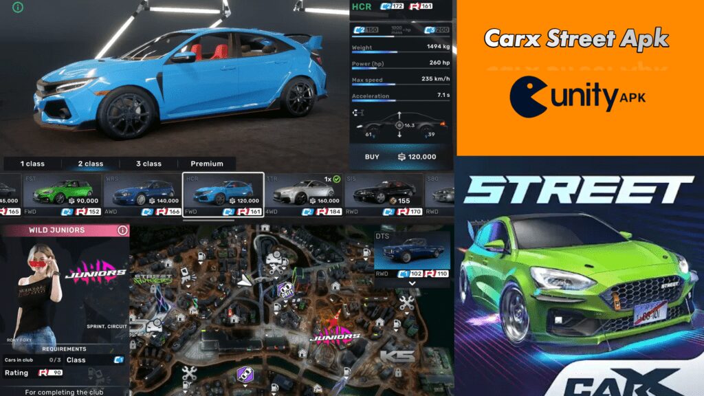 CarX Street Apk Mod is an incredible modded version of the classic street racing game.