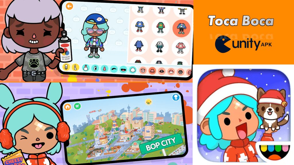 Toca Boca MOD APK game is loaded with incredible features that make it accessible, fun and engaging for gamers of all ages and skills.